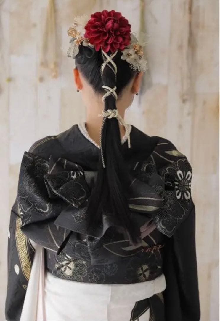 【気まぐれセール】振袖 フルセット 成人式 白 黒 袴セット 卒業式 着物