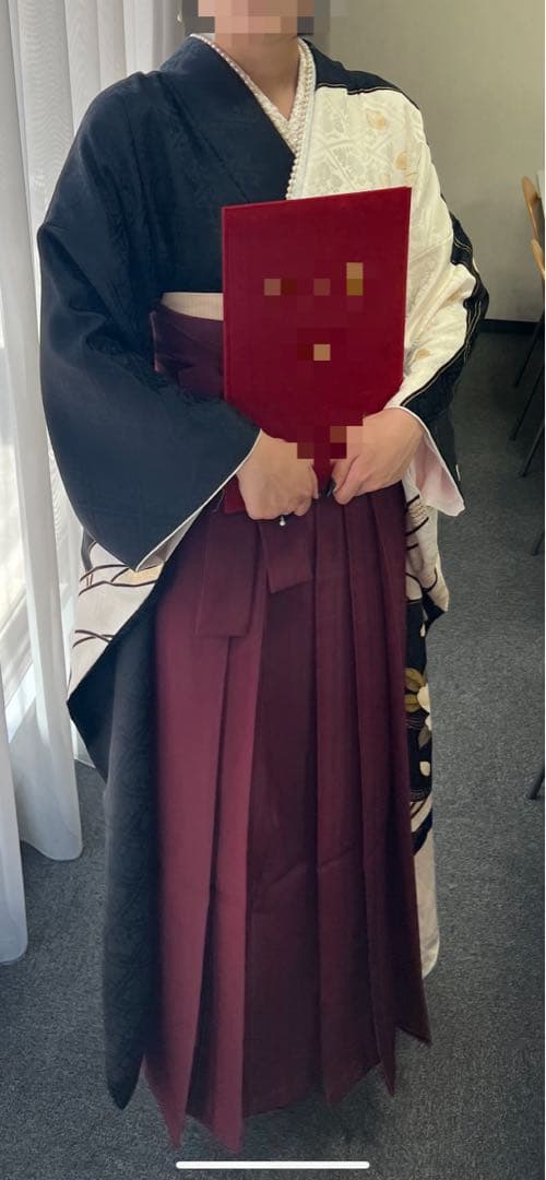 【気まぐれセール】振袖 フルセット 成人式 白 黒 袴セット 卒業式 着物