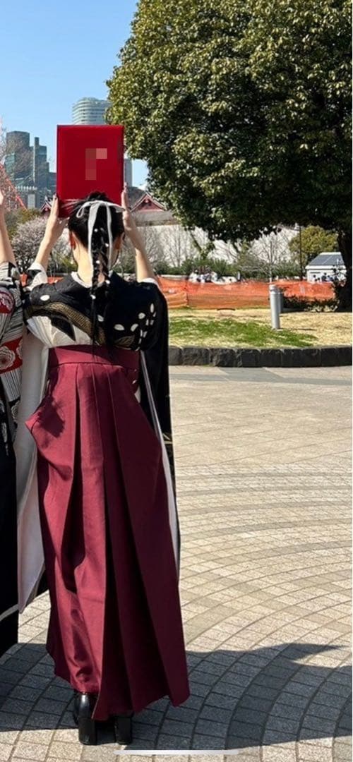 【気まぐれセール】振袖 フルセット 成人式 白 黒 袴セット 卒業式 着物