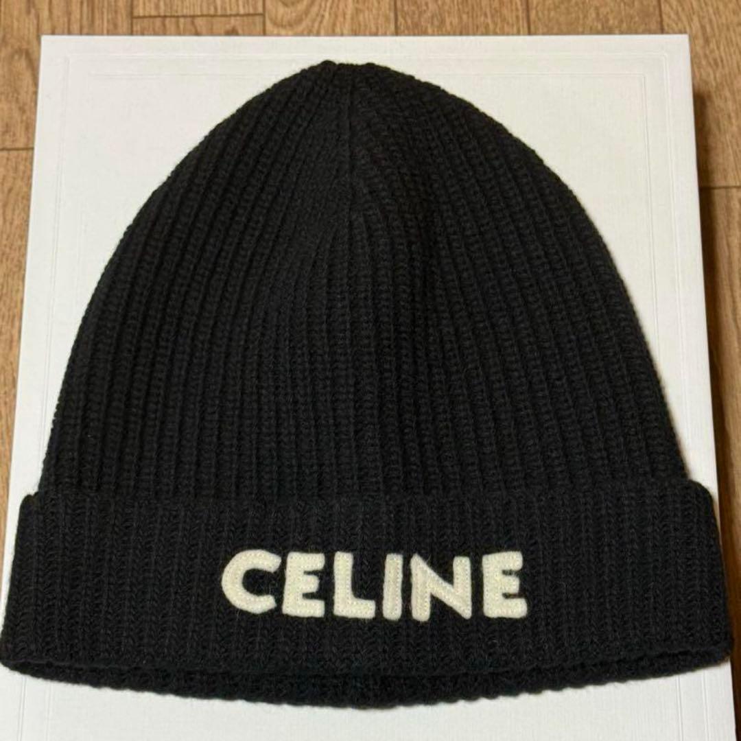 【新品未使用】CELINE ニットキャップ