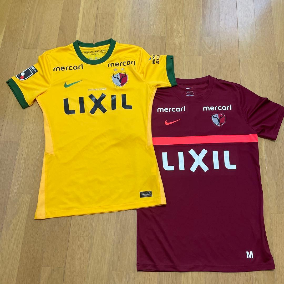 鹿島アントラーズ Nike シャツ 2色セット Mサイズ