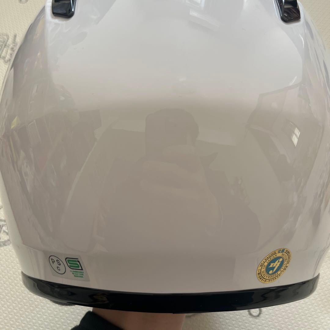 HJC フルフェイスヘルメット ホワイト　子供用