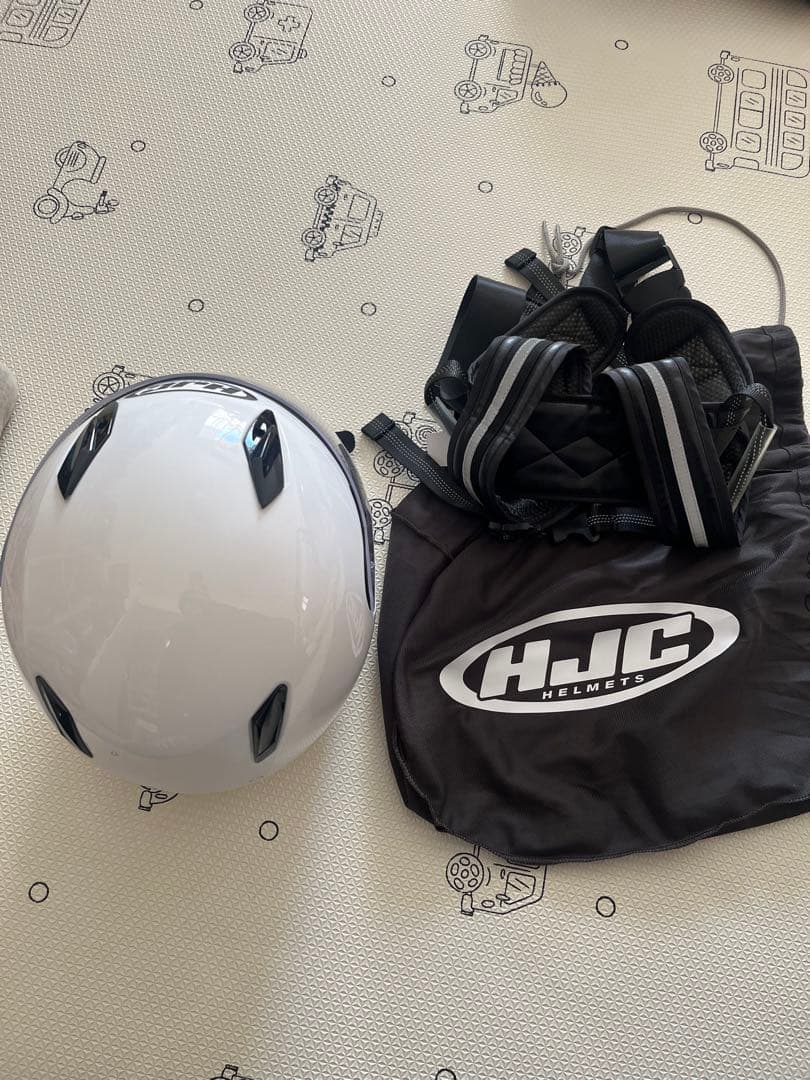 HJC フルフェイスヘルメット ホワイト　子供用