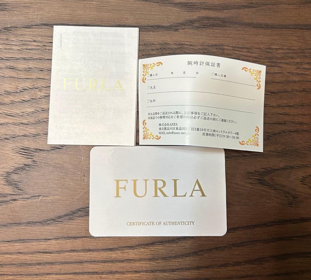 新品未使用 FURLA アナログ腕時計 紫