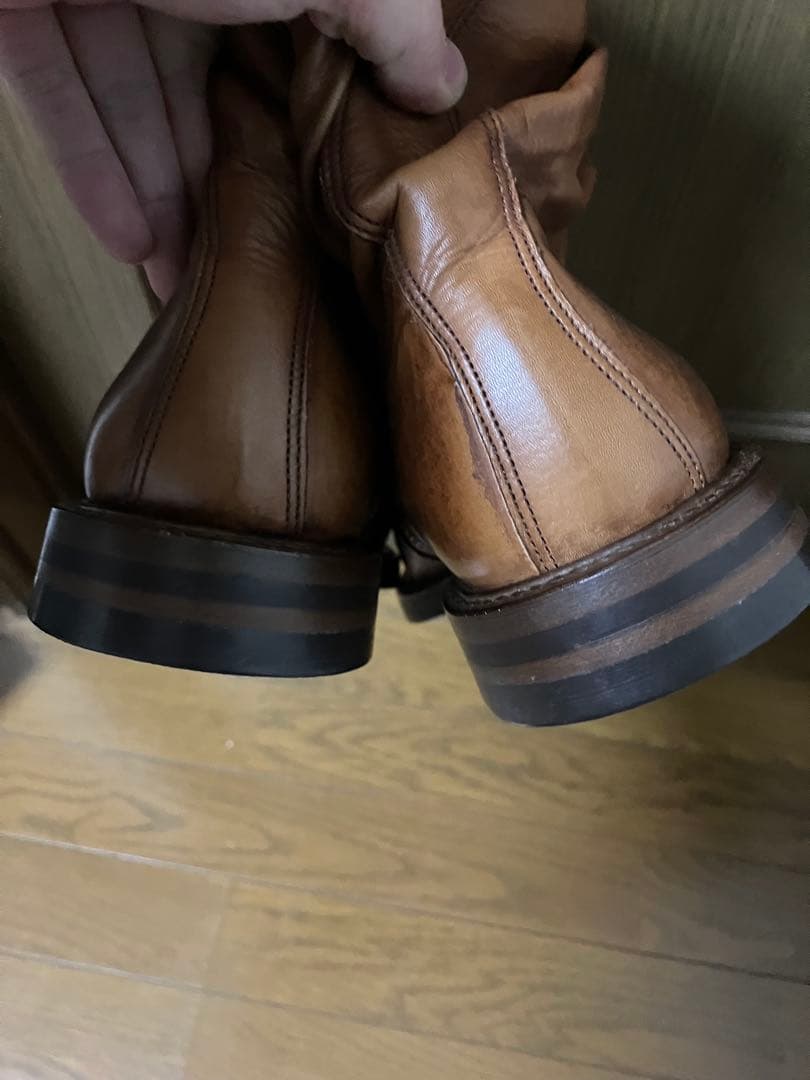 miharayasuhiro ねじれブーツ　サイドジップ