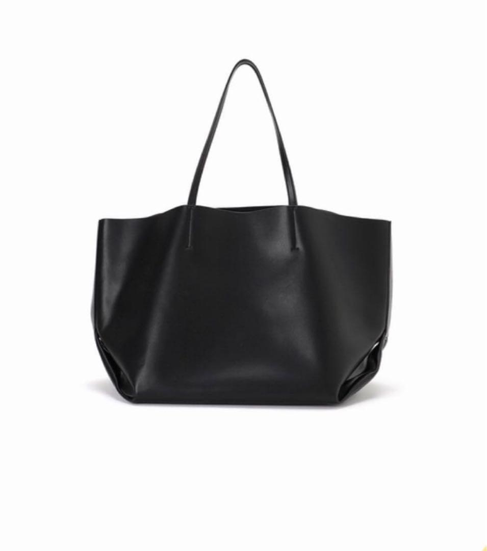 【美品】&MyuQ アンドミューク　TOTE BAG トート　ブラックA4