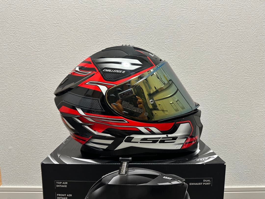 LS2 CHALLENGER F フルフェイスヘルメット 【すぐ発送】