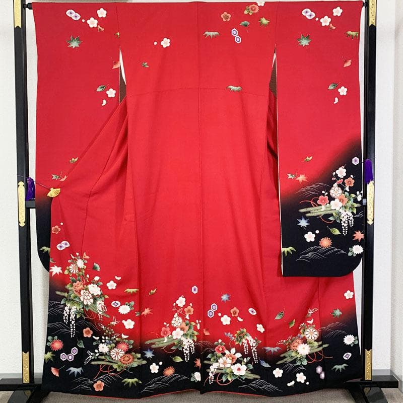 509z33, 411y13, 小物類☆振袖 古典柄 金彩☆美品 成人式 結婚式