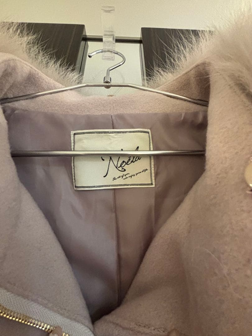 ノエラ ファーポンチョ コート