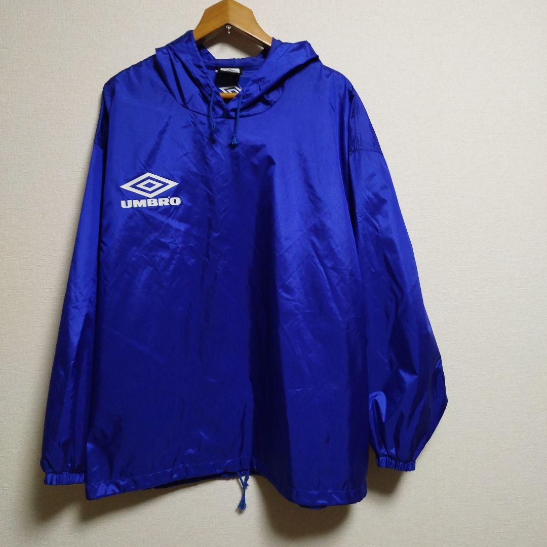 UMBRO　ピステパーカー　XOサイズ ブルー　アンブロ　ビッグサイズ