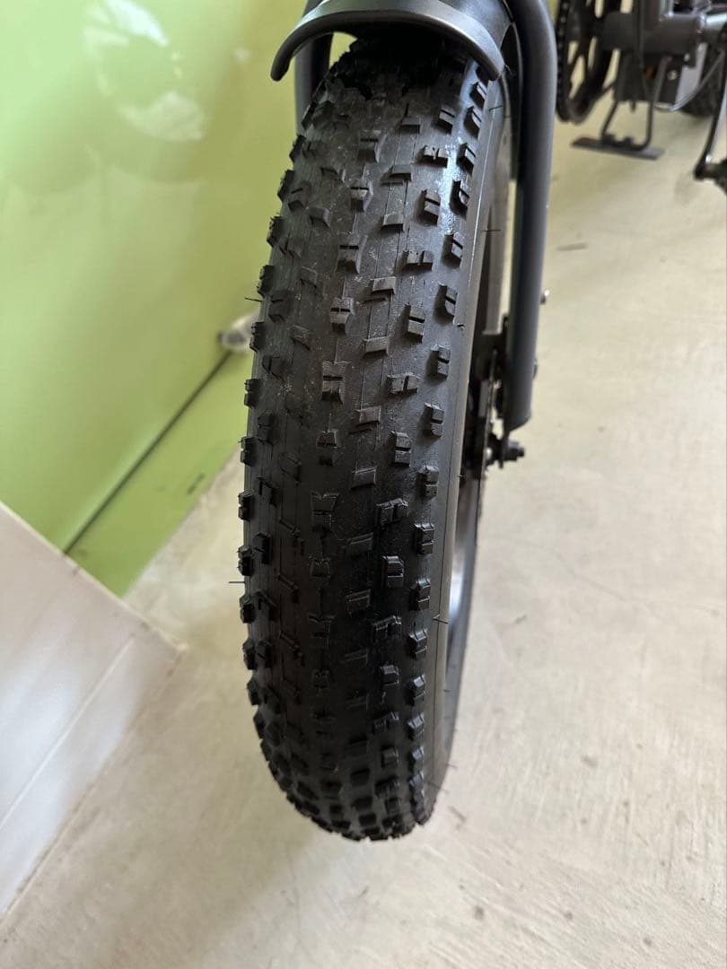 19 ファットバイク20インチ折り畳みビーチクルーザー自転車 F 7段変速