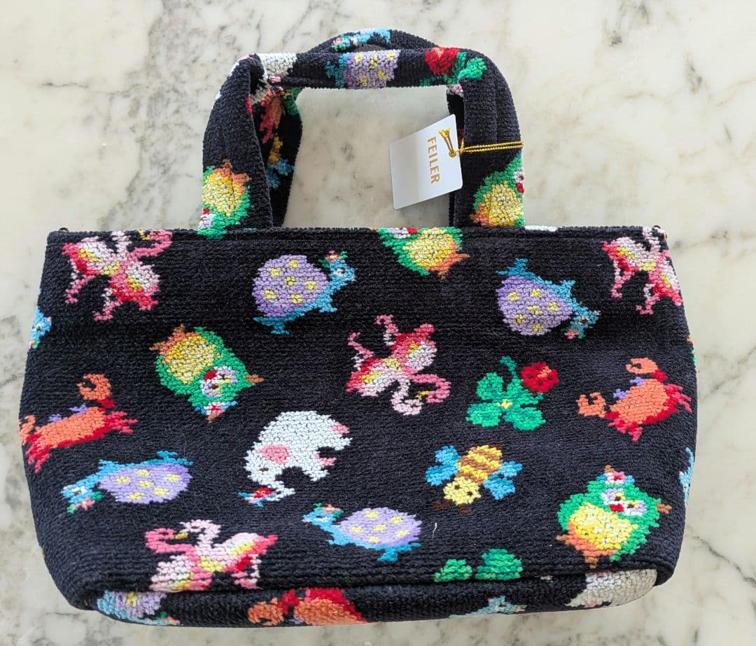 神崎恵FEILER フェイラー♡ファンキーフォーチュン バッグ ネイビー