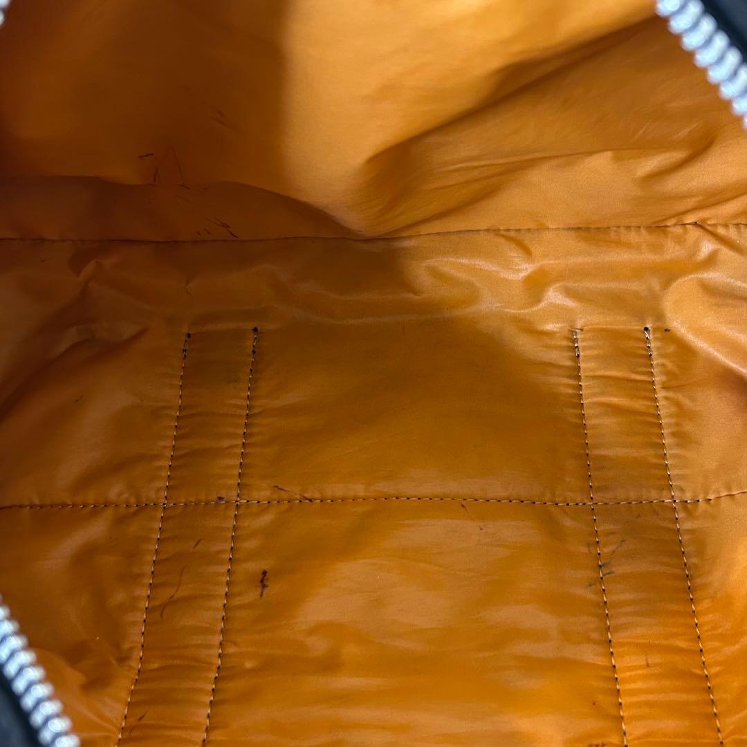 良品 PORTER TANKER ミニボストン ドラムバッグ 黒 L メンズ