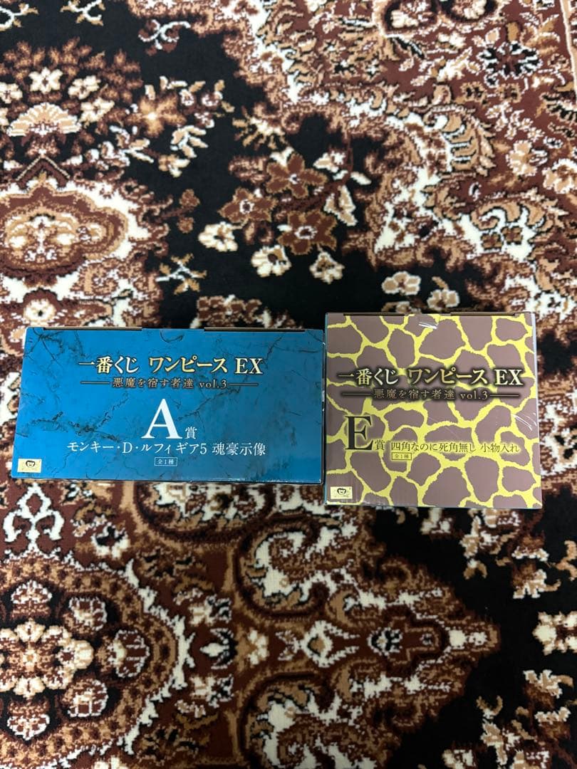 一番くじ ワンピースEX 悪魔を宿す者達vol.3 2点セット売り　ルフィ　カク
