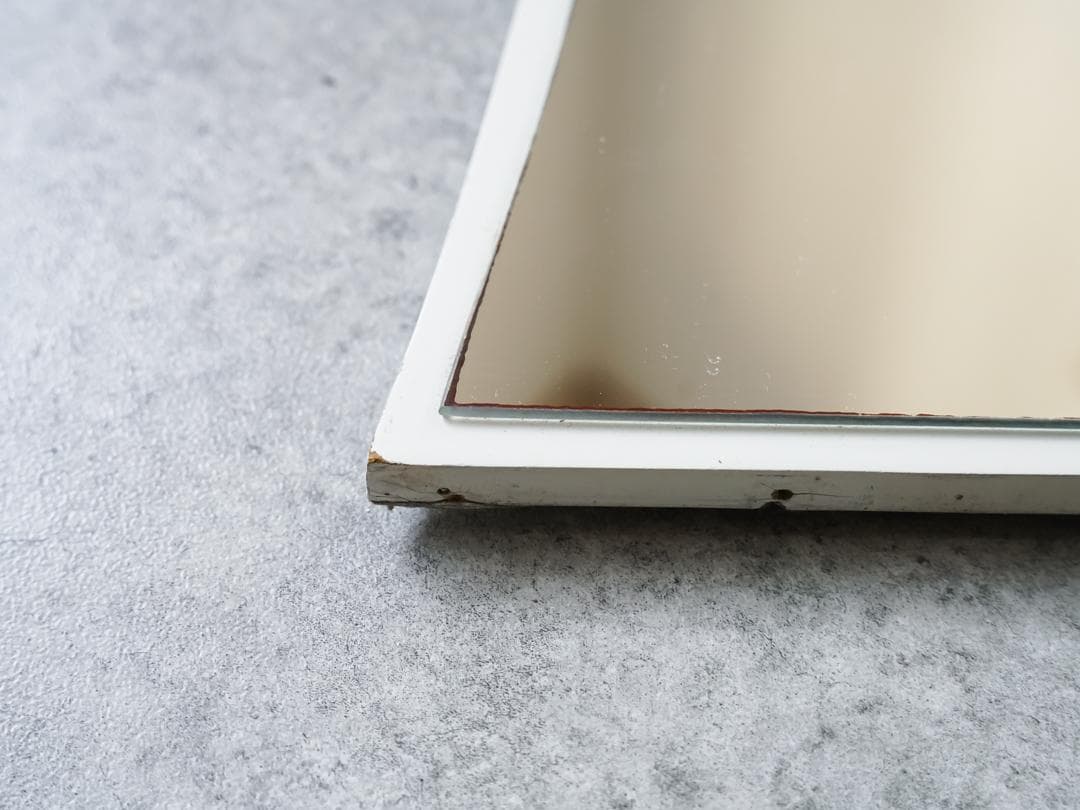 90's vintage ウェーブミラー/鏡 うねうね ポストモダン