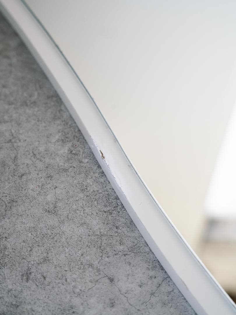 90's vintage ウェーブミラー/鏡 うねうね ポストモダン