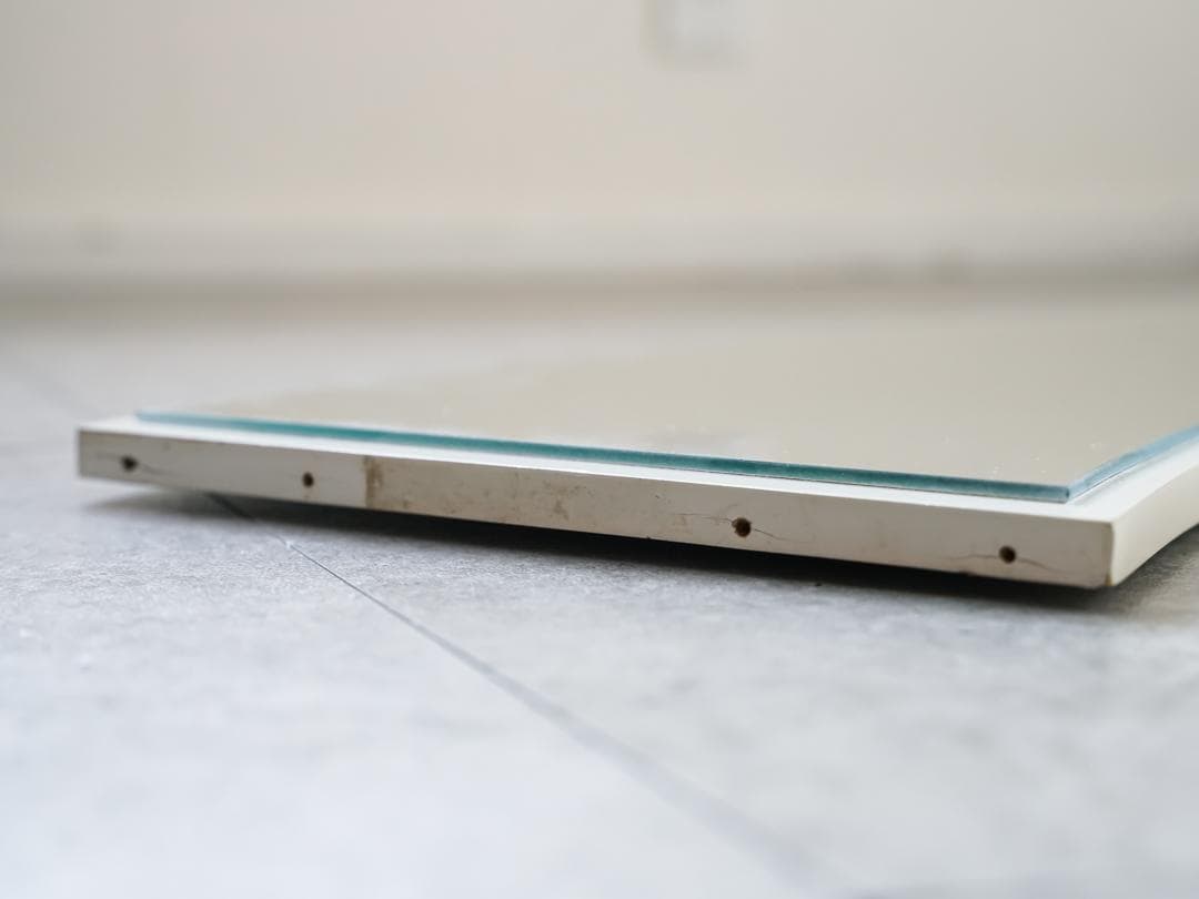 90's vintage ウェーブミラー/鏡 うねうね ポストモダン