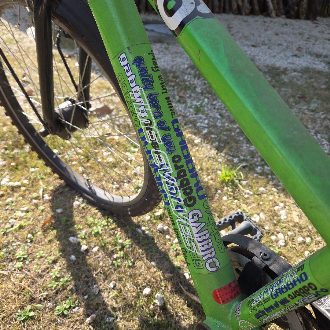 子供用自転車 グリーン 24インチ6段変速マウンテン【お値下げ】