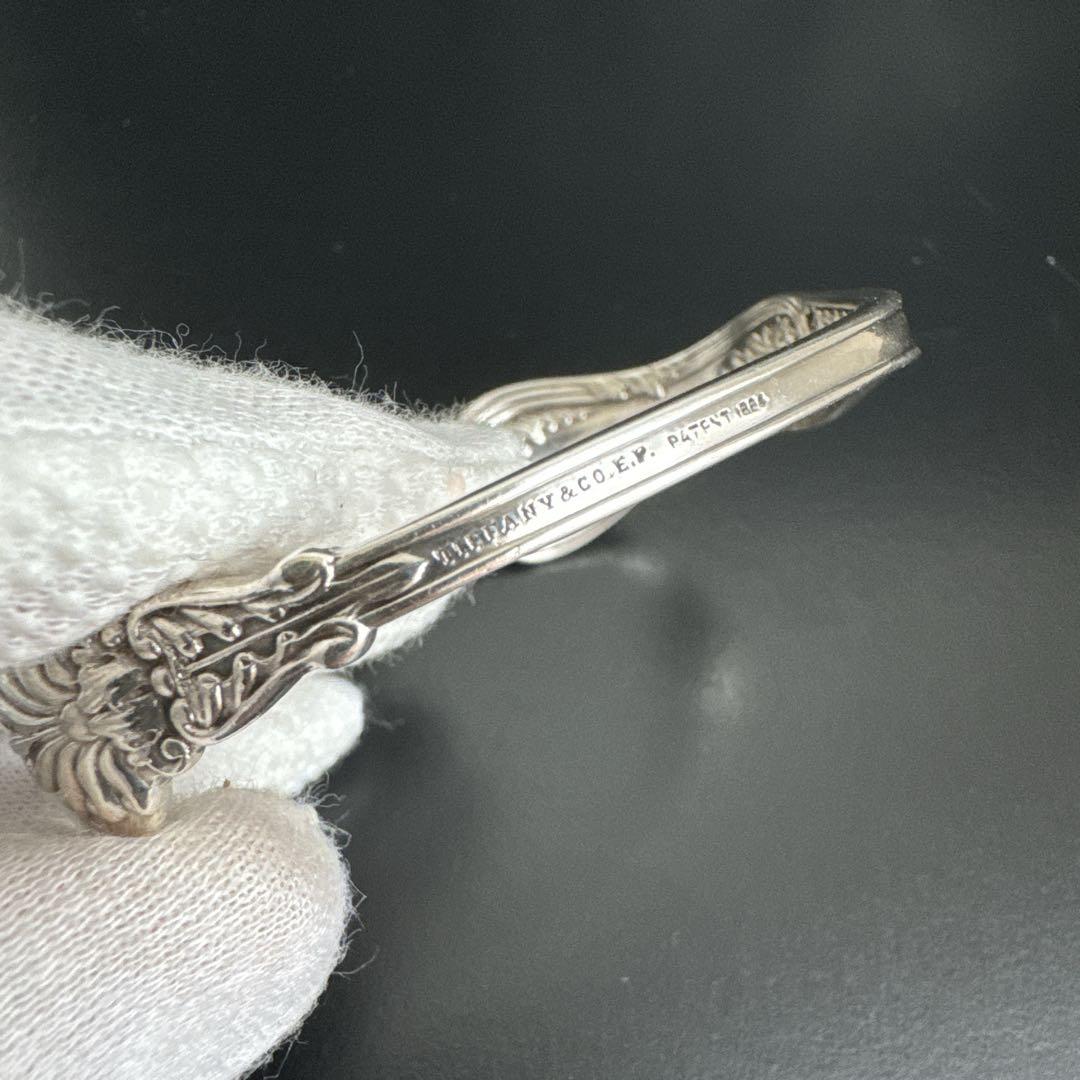 一点物　オールド　ティファニー ブレス　フォークバングル　シルバー　y2k