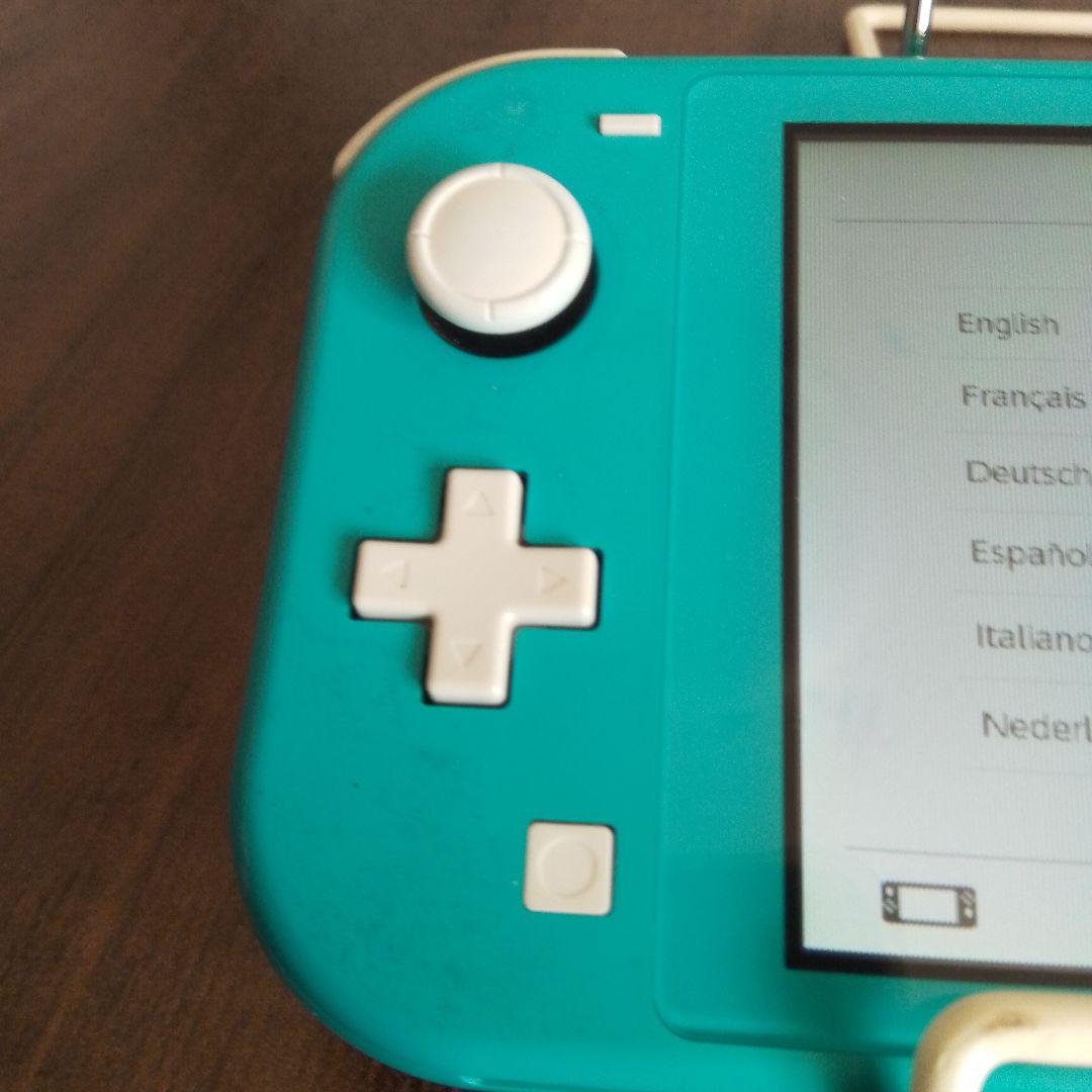 専用　スイッチライト「ターコイズ」　ジャンク品