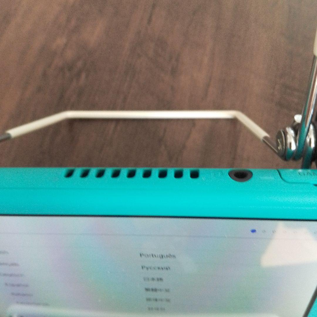 専用　スイッチライト「ターコイズ」　ジャンク品