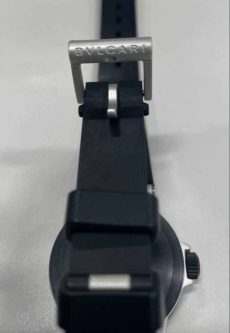 【莉那】BVLGARI AL29TA アルミニウム クォーツ レディース