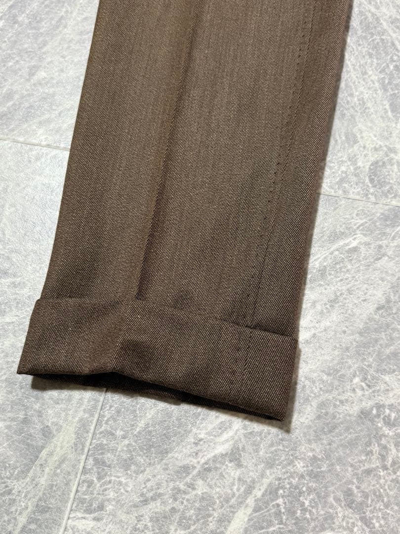 AMBROSI Canonico アンブロージ カノニコウール ビスポークパンツ