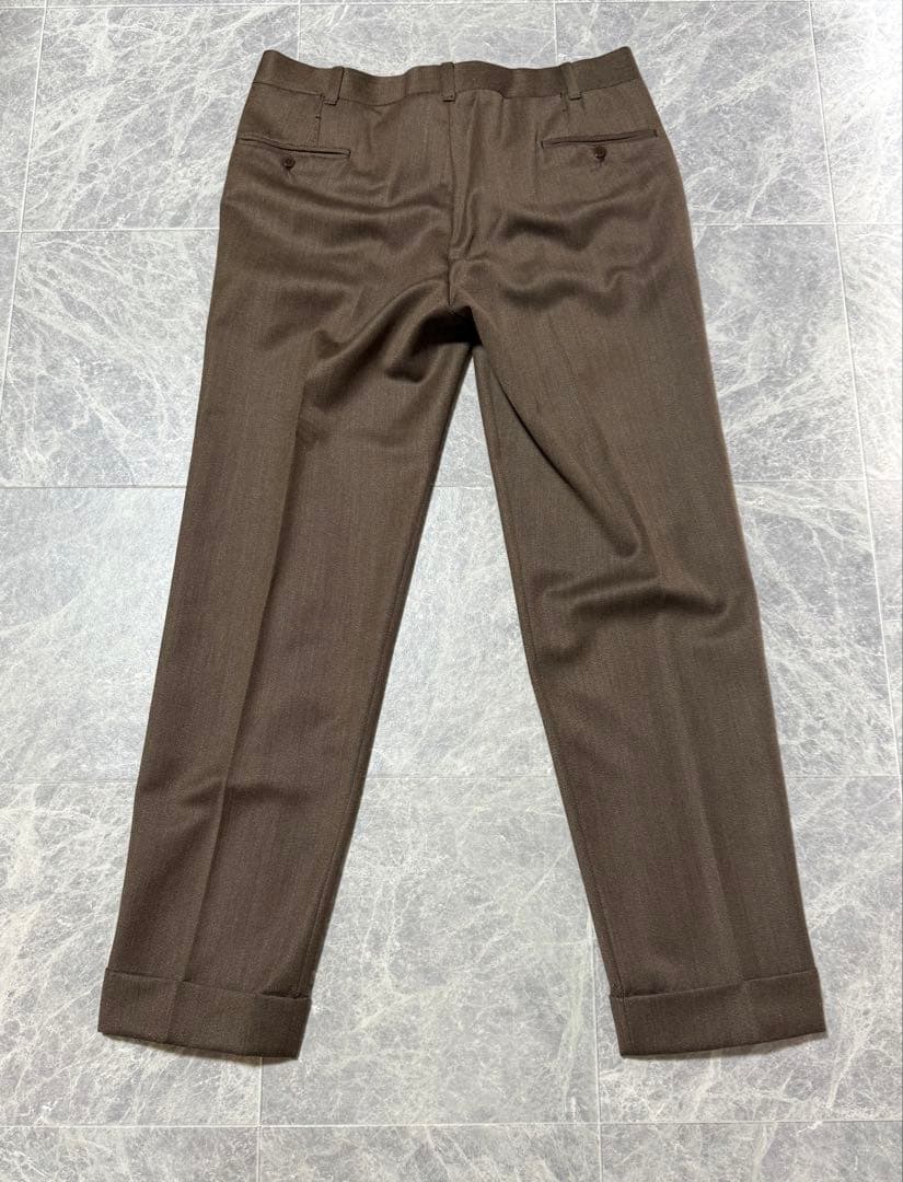 AMBROSI Canonico アンブロージ カノニコウール ビスポークパンツ