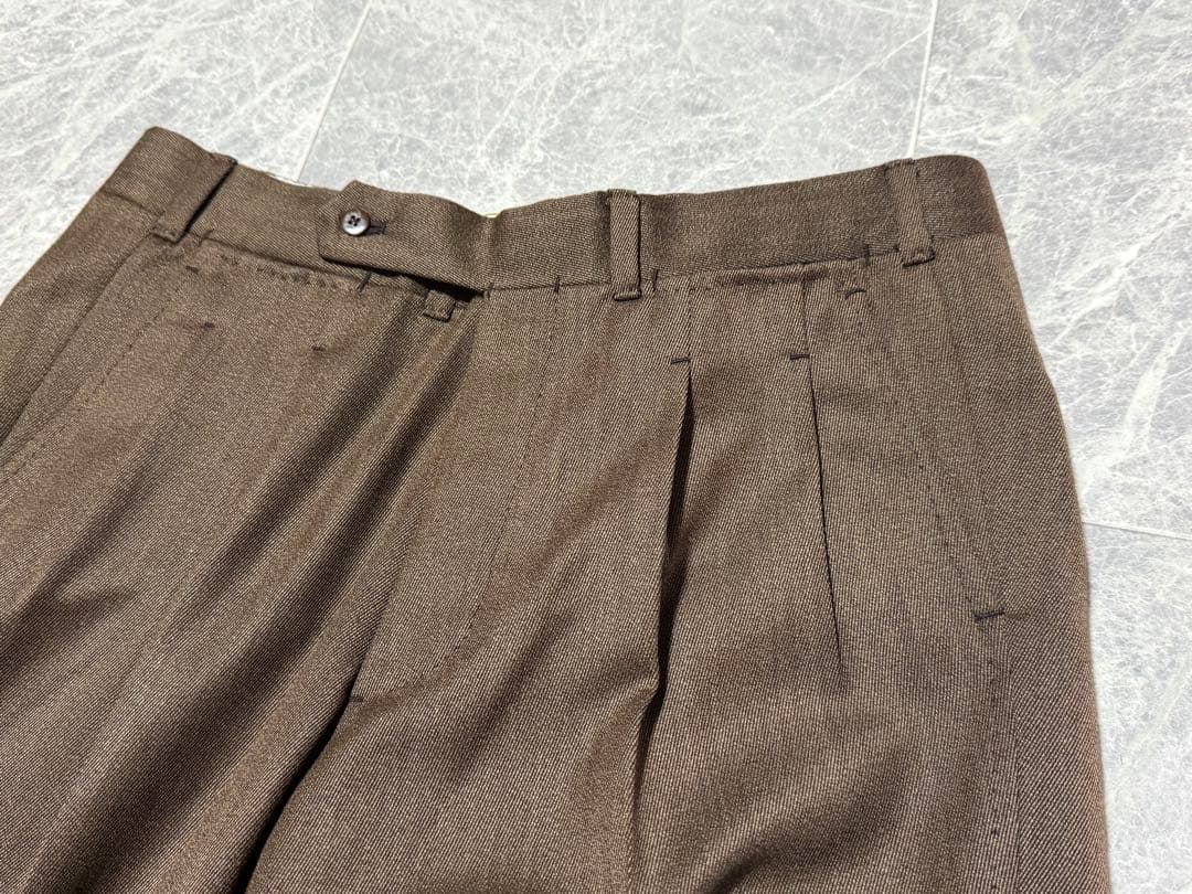 AMBROSI Canonico アンブロージ カノニコウール ビスポークパンツ