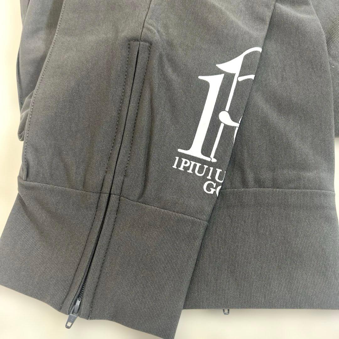1PIU1UGUALE3 ADP GOLF ZIP SLACKS［GRAY］