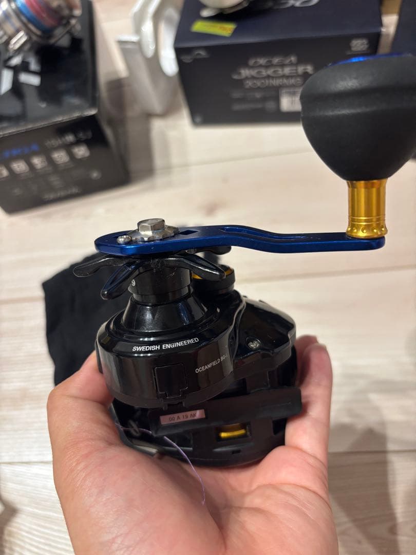 AbuGarcia OCEANFIELD BG左巻き