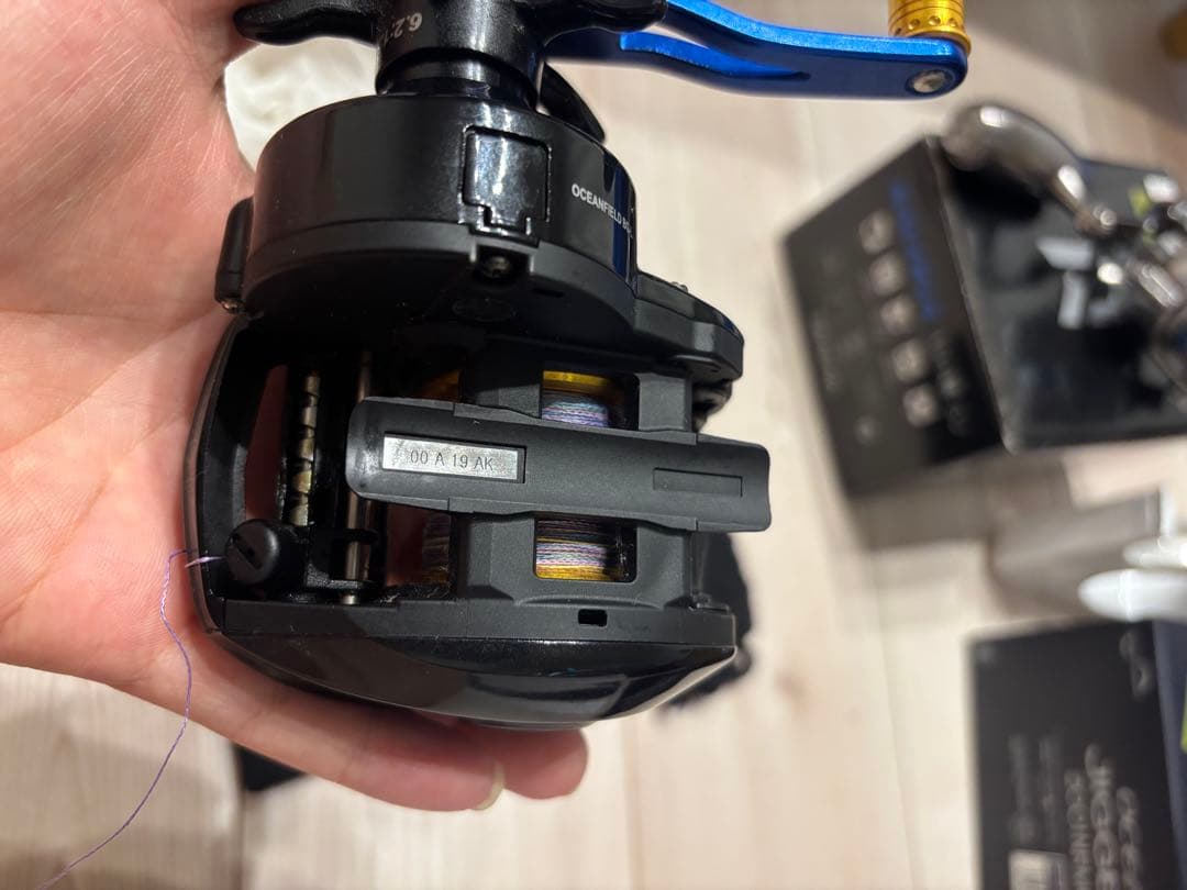 AbuGarcia OCEANFIELD BG左巻き