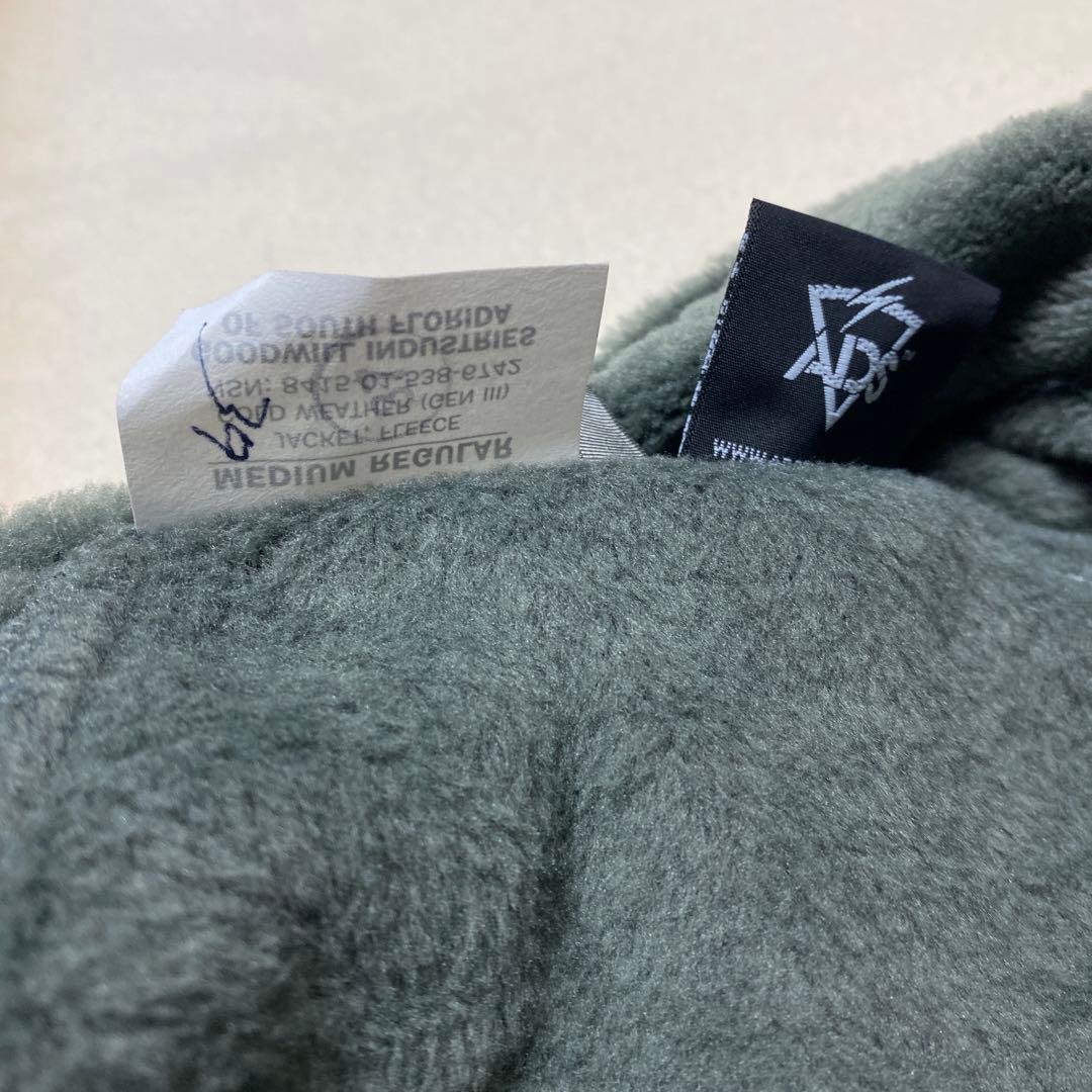 米軍実物 ECWCS Gen3 レベル3 フリースジャケット M #27