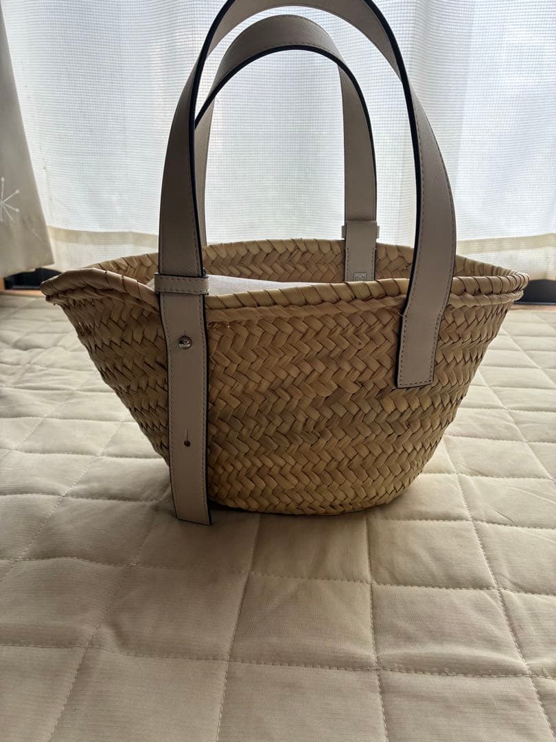 LOEWE バスケットバッグ　カゴバッグ　スモール