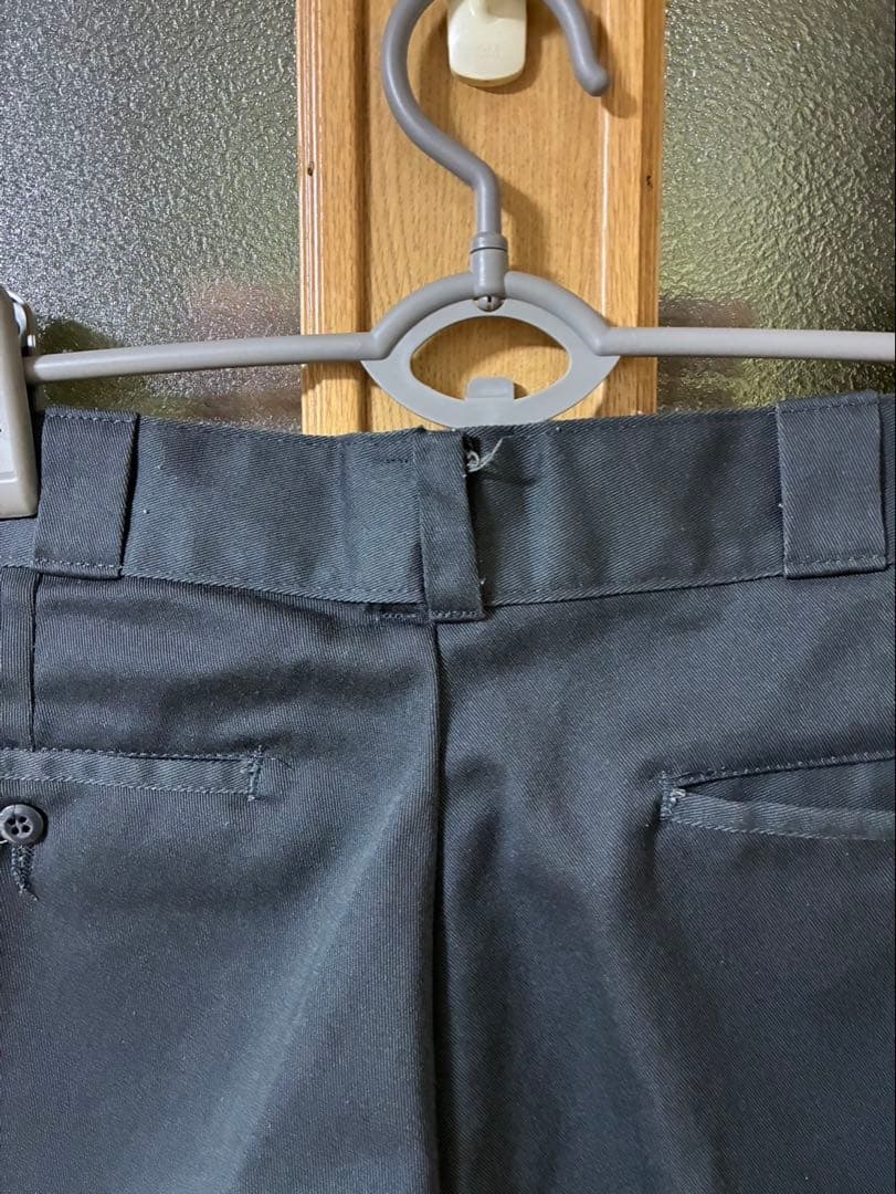 90s Dickie's ディッキーズ ダブルニー チャコールグレー usa製