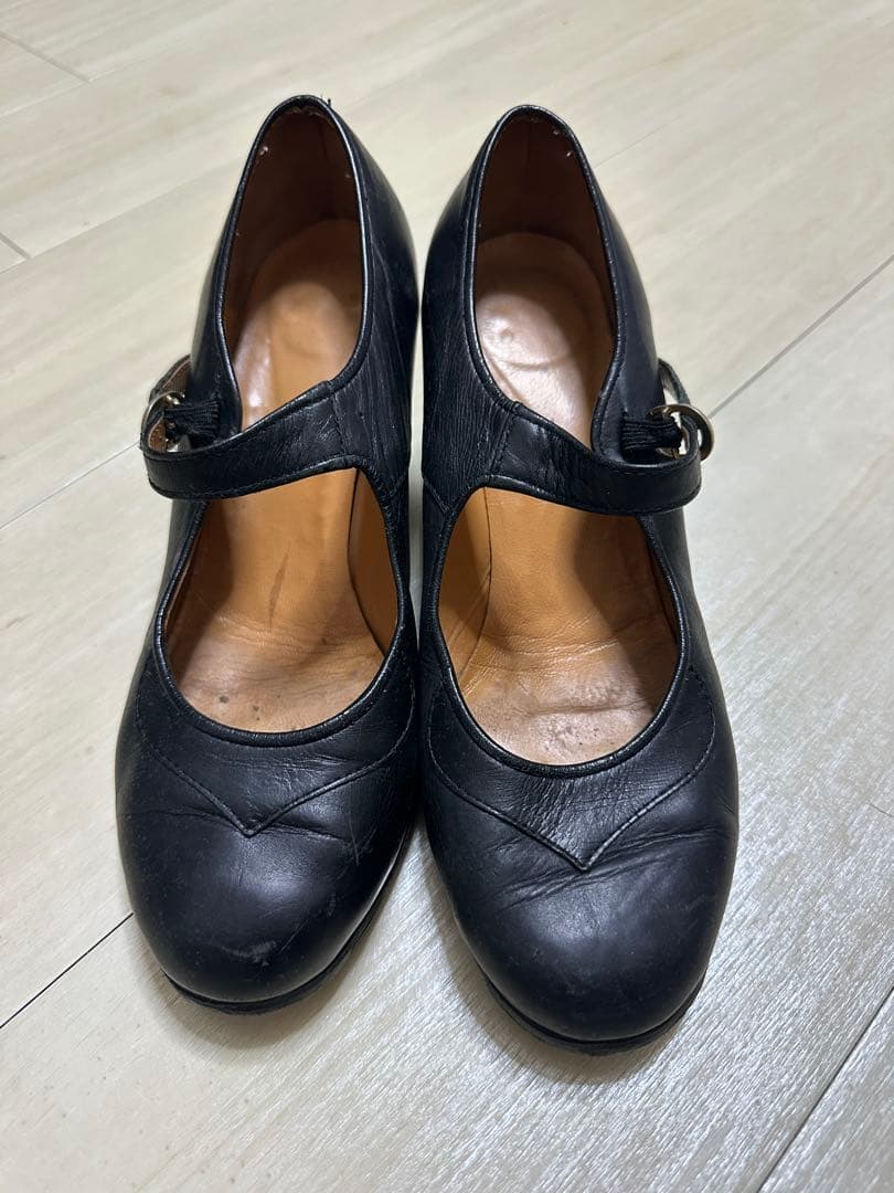 Amay アマジャ フラメンコシューズ　黒