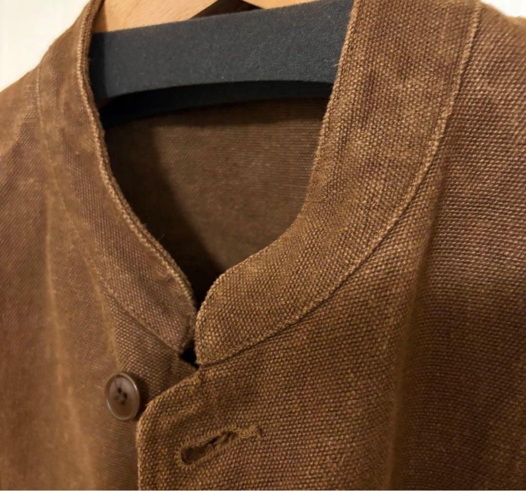 comoli コモリ ヘンプダックスタンドカラージャケット 1