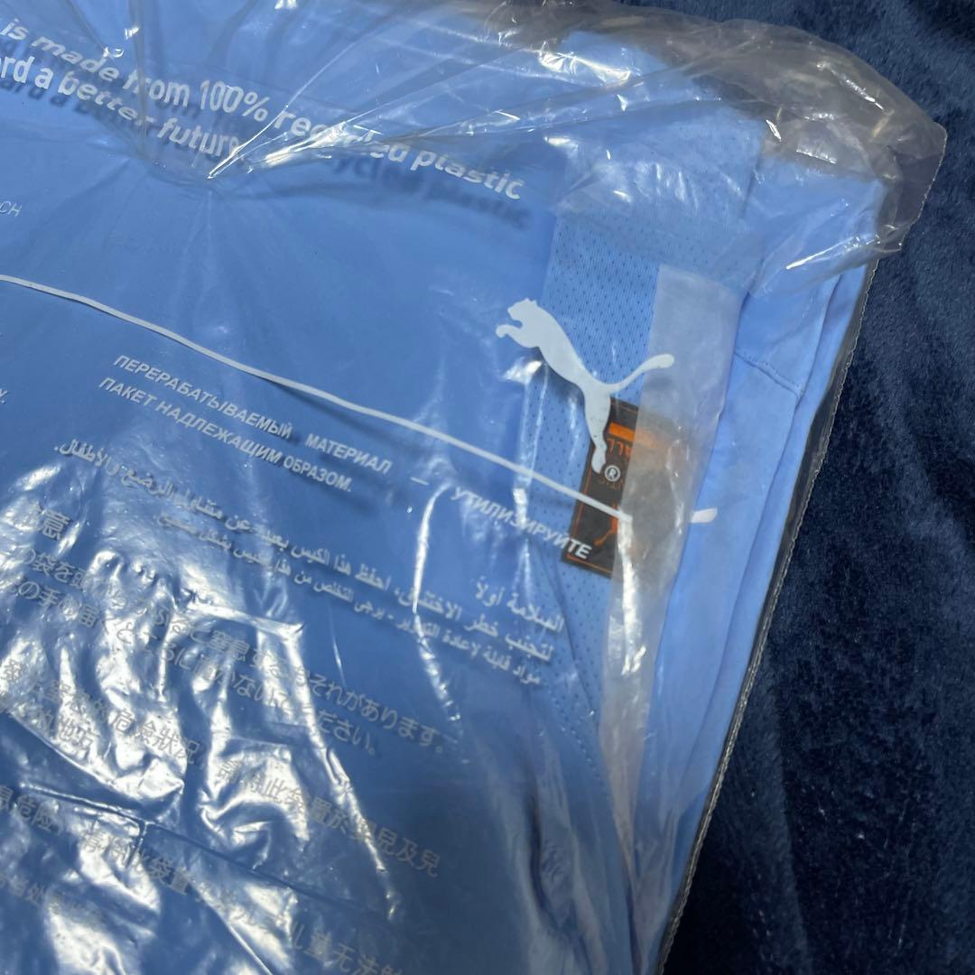 kamo 新品袋入り　マンチェスター・シティ Puma ジャージ ブルー