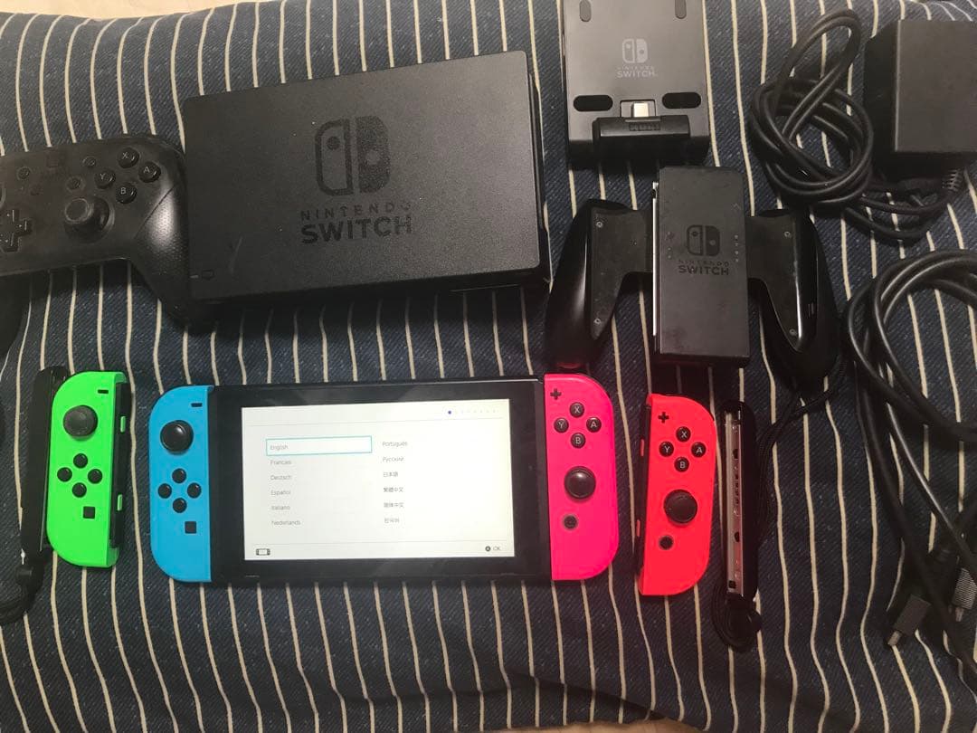 Nintendo Switch 2017年製 色々セット(箱無し)