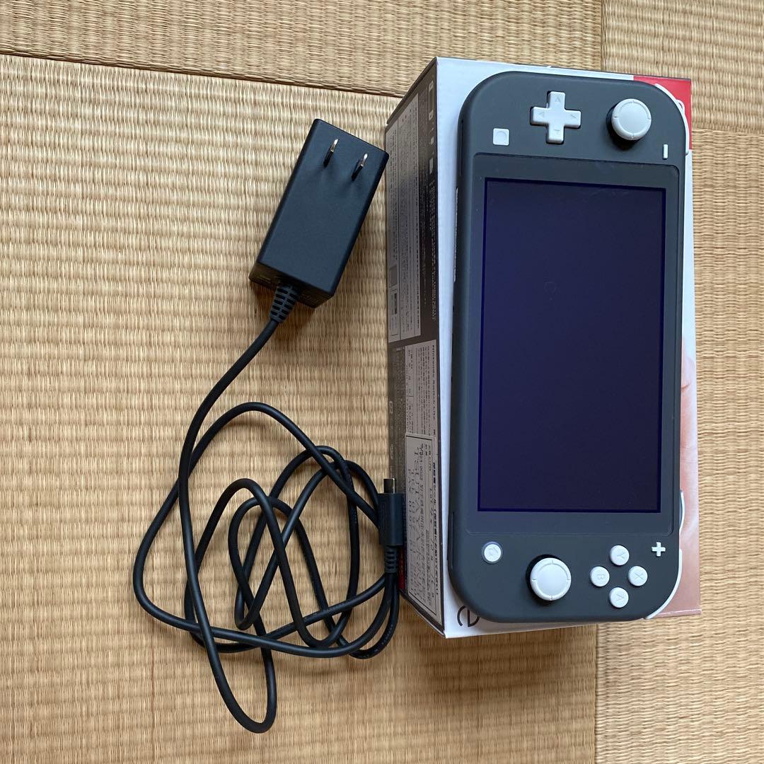 【完品・動作確認済み】Nintendo Switch ライト 本体 グレー