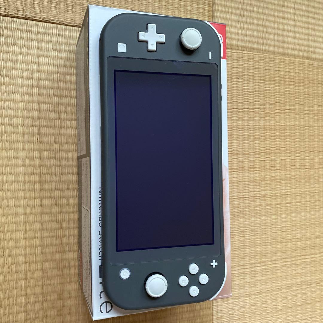 【完品・動作確認済み】Nintendo Switch ライト 本体 グレー