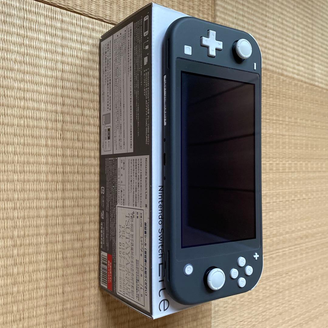【完品・動作確認済み】Nintendo Switch ライト 本体 グレー