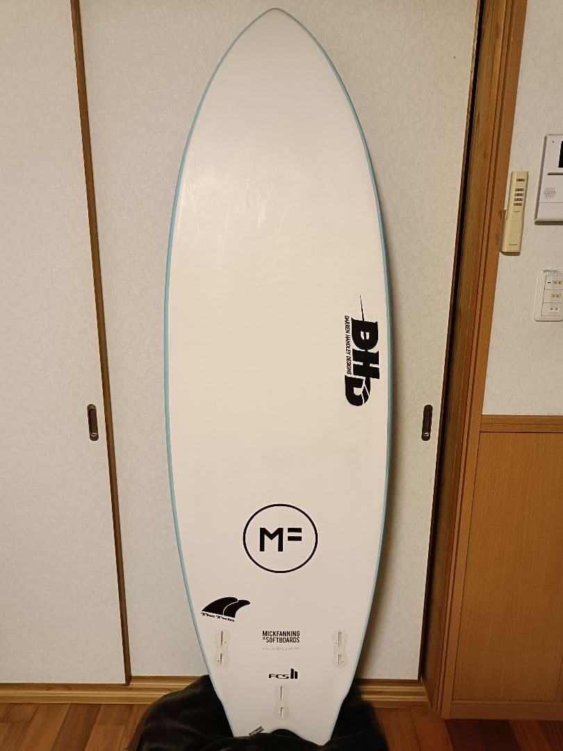 ミックファニングソフトボード 6'0\" 35L おまけ付き