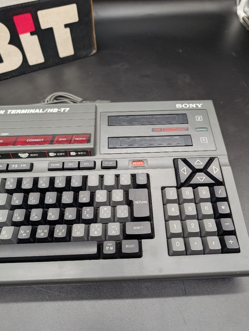 【ゲーム出来ました】SONY ソニー PC キーボード HITBIT HB-T7