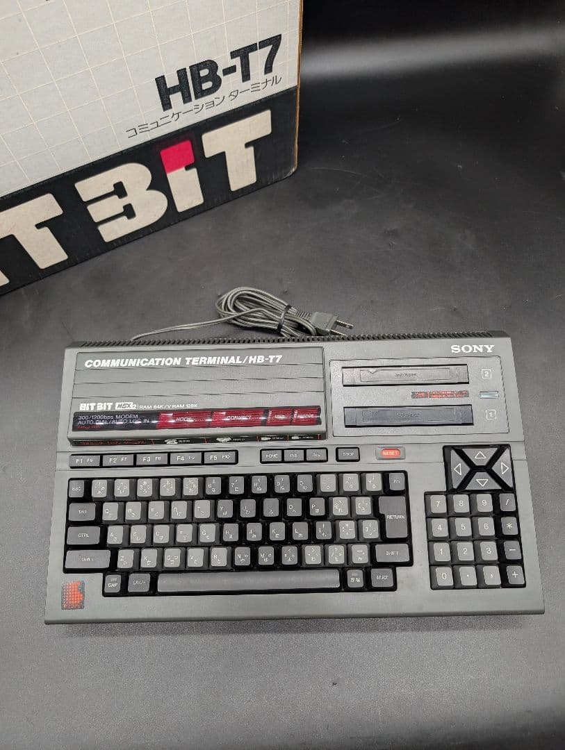 【ゲーム出来ました】SONY ソニー PC キーボード HITBIT HB-T7