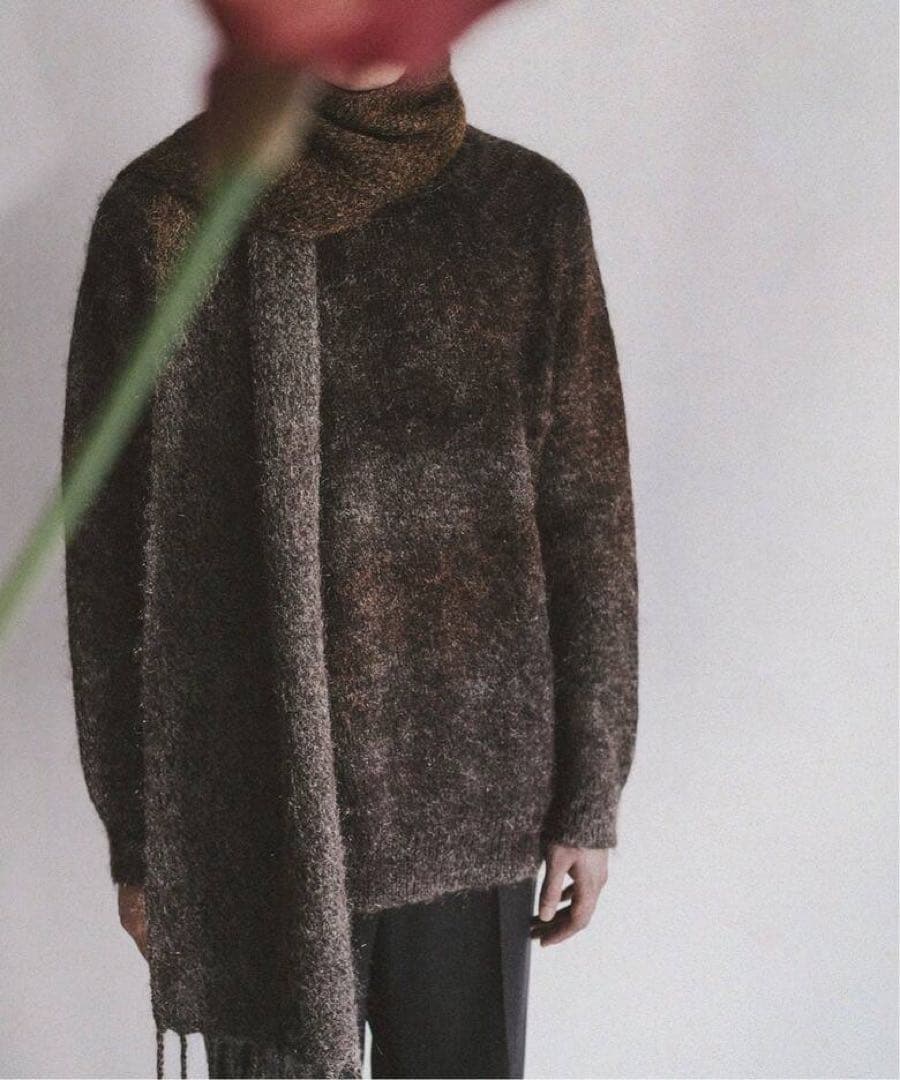 L'ECHOPPE【NAHYAT /ナヤット】別注 モヘア MIX ストール