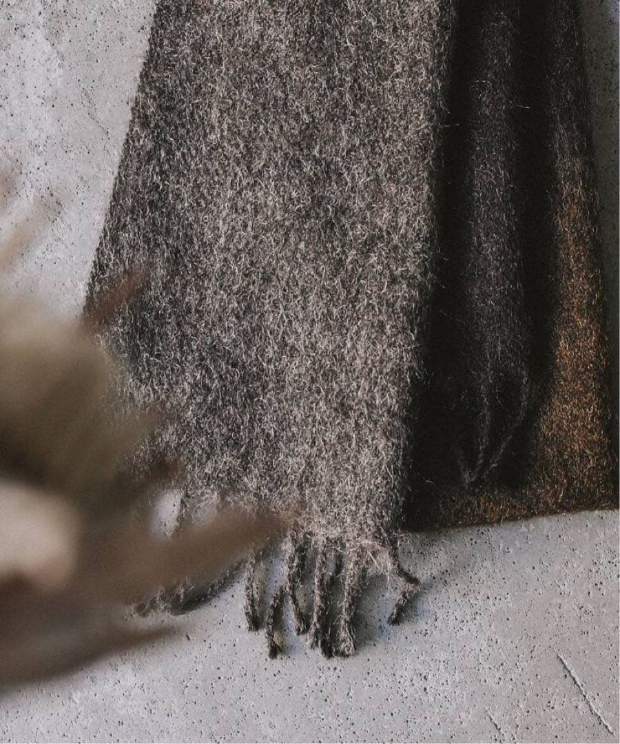 L'ECHOPPE【NAHYAT /ナヤット】別注 モヘア MIX ストール