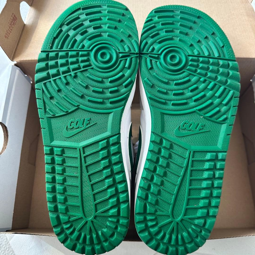 Nike Air Jordan 1 Low Golf ホワイト/グレー/グリーン