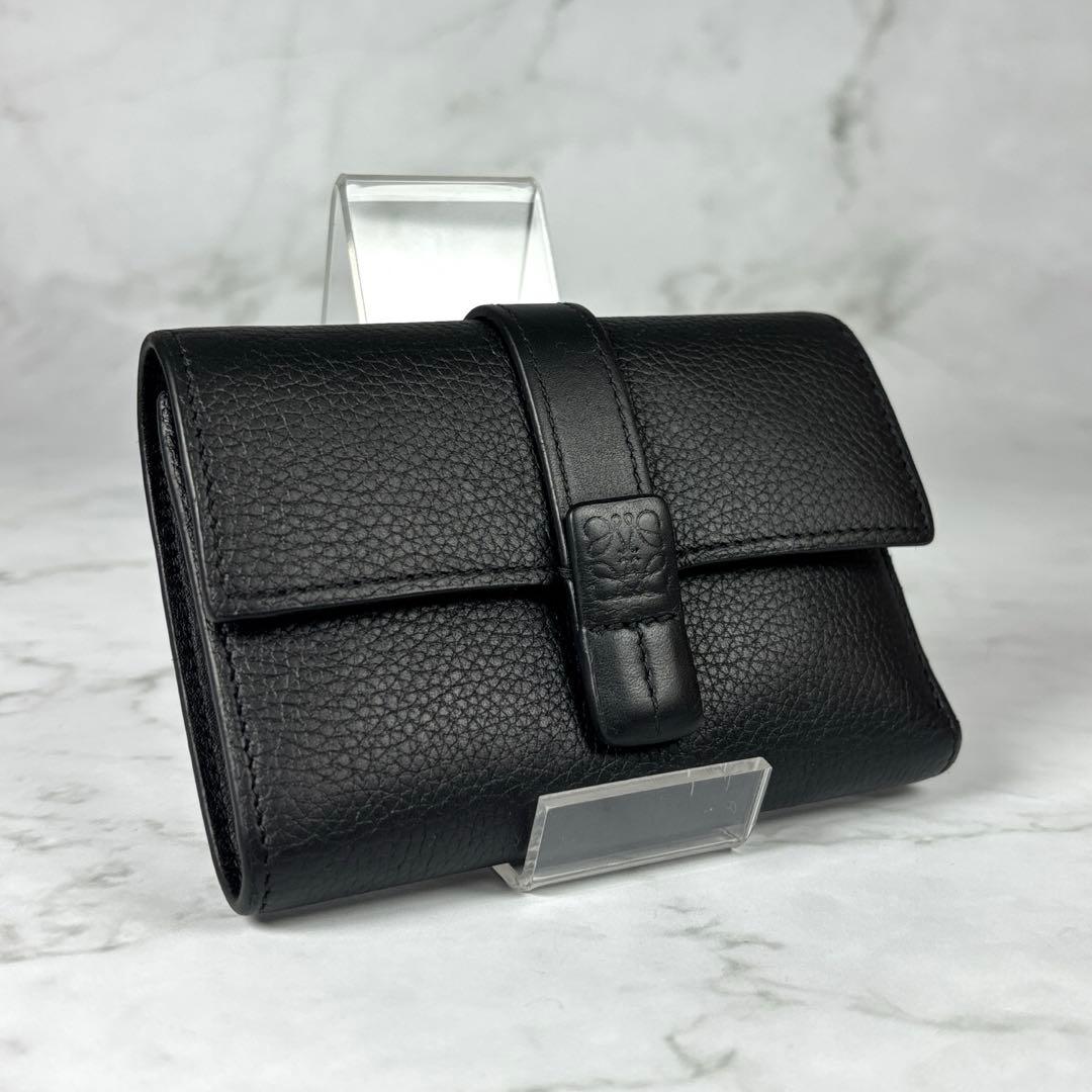 美品✨️LOEWE ロエベ 三つ折り財布 バーティカルウォレット 財布