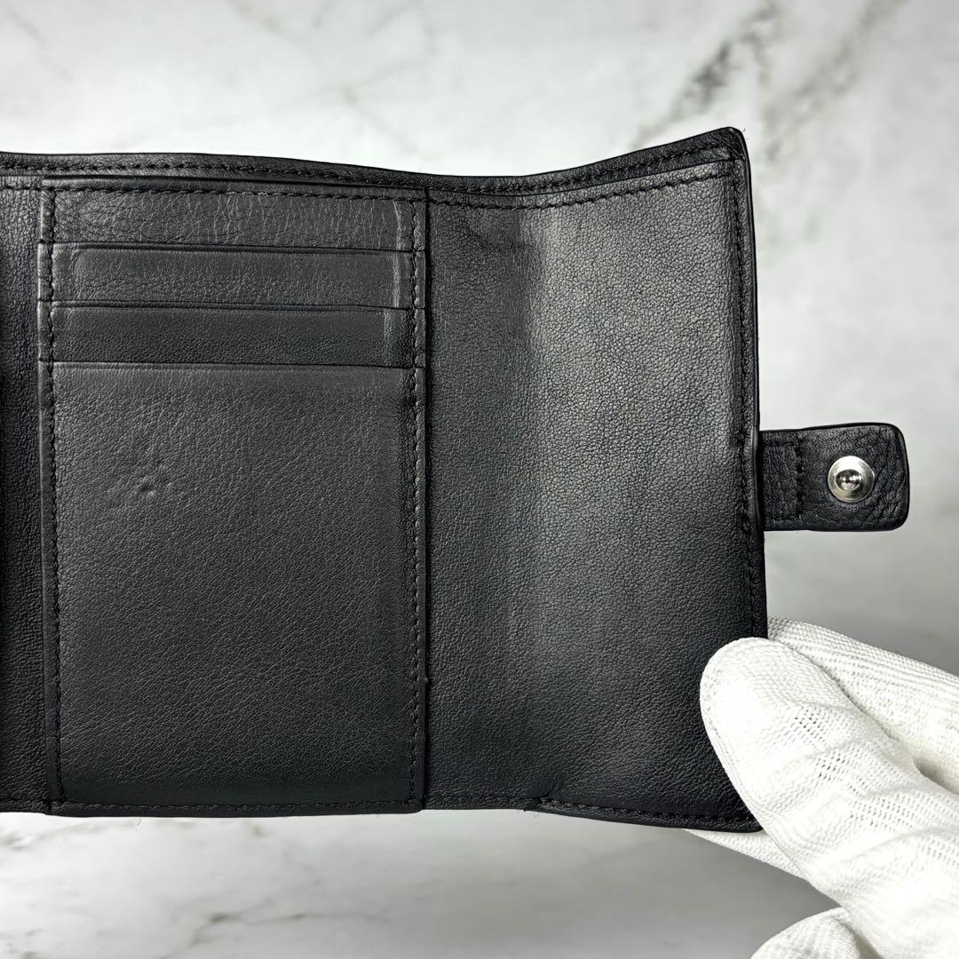 美品✨️LOEWE ロエベ 三つ折り財布 バーティカルウォレット 財布